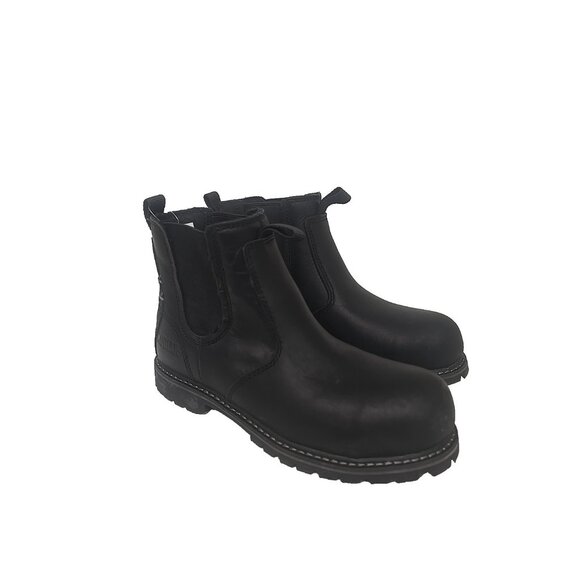 Kodiak Shoes - Kodiak Women's Bralorne Comp. Toe Chelsea Safety Work Boots Black Size 6.5M